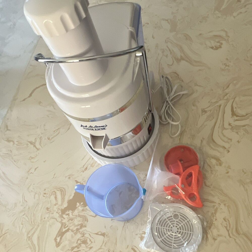 Vintage Jack LaLanne Power Juicer Electric Centrifugal Juicer White